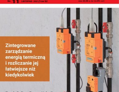 „Ciepłownictwo Ogrzewnictwo Wentylacja” 11/2021 – numer poświęcony klimatyzacji w szpitalach